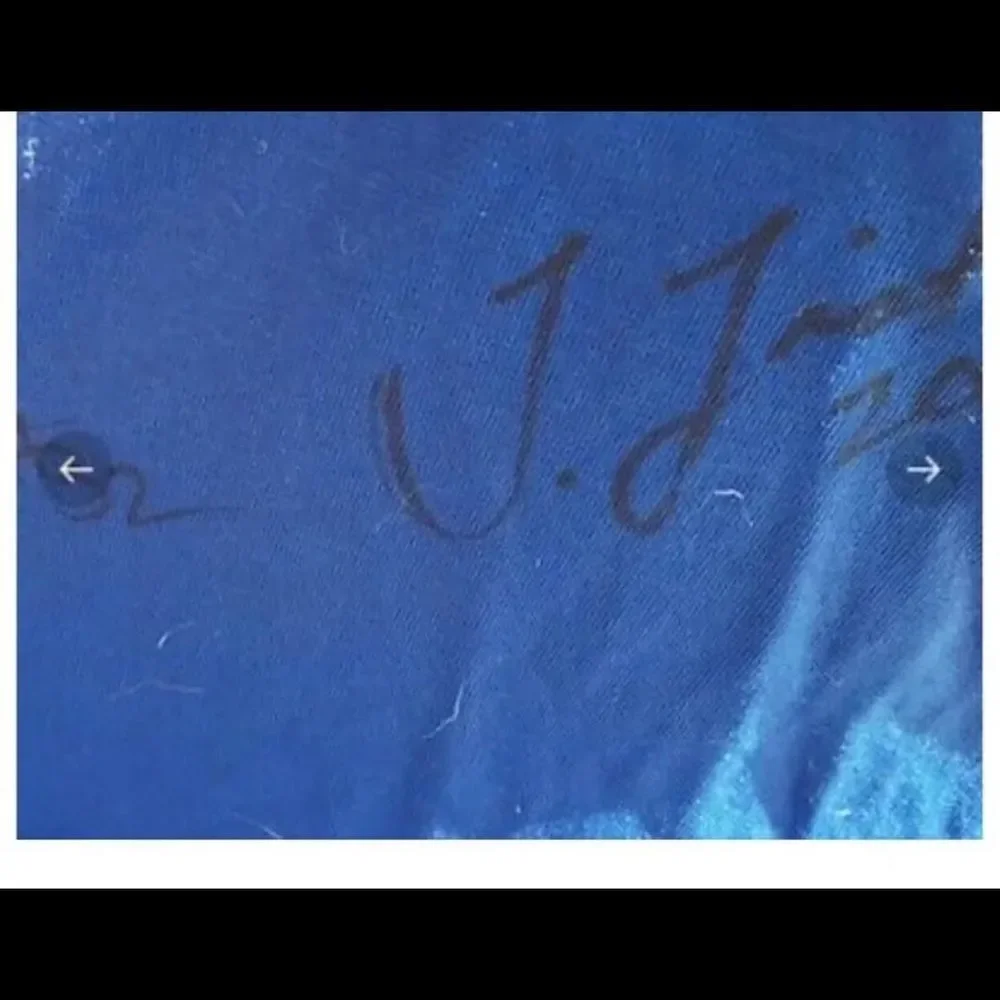 2 Autographs ADIDAS NBA BASKETBALL MEN'S T SHIRT CLIMALITE L